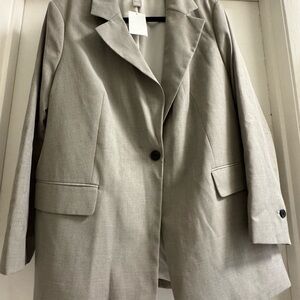 New H&M Women's Gray Blazer